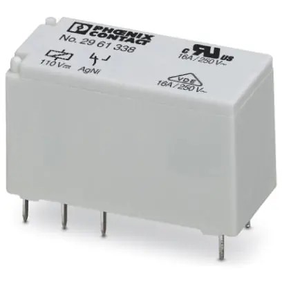 Relais, 1 Wechsler, 110 V (DC), 26600 Ω, 50 A, 250 V (DC), 250 V (AC), monostabil, 2961338 Bestseller