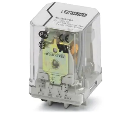 Wochenendangebot Relais, 3 Schließer, 120 V (AC), 50 A, 250 V (DC), 440 V (AC), monostabil, 2903708