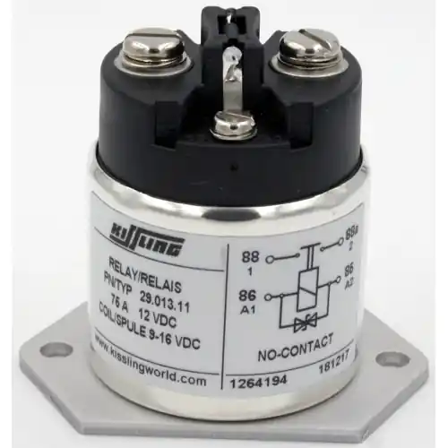 Zertifiziert Relais, 1 Brückenkontakt, 16 V (DC), 19 Ω, 75 A, monostabil, K1060282