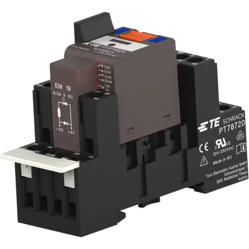 Solange Der Vorrat Reicht Koppelrelais 2 Wechsler, 24 V (AC), 192 Ω, 12 A, 400 V (AC), 5-1415074-1