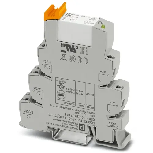 Interfacerelais 2 Wechsler, 24 V (DC), 6 A, 2967060 Neu