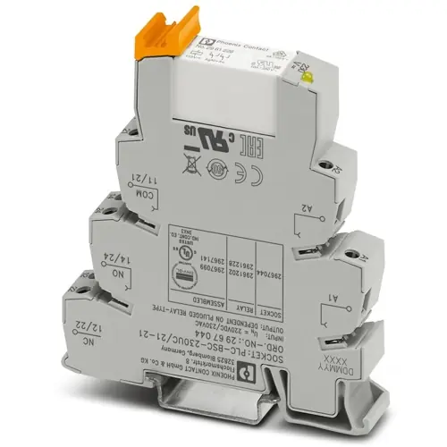 Direkt Vom Hersteller Interfacerelais 2 Wechsler, 220 V (DC), 230 V (AC), 6 A, 220 V (DC), 230 V (AC), 2967141