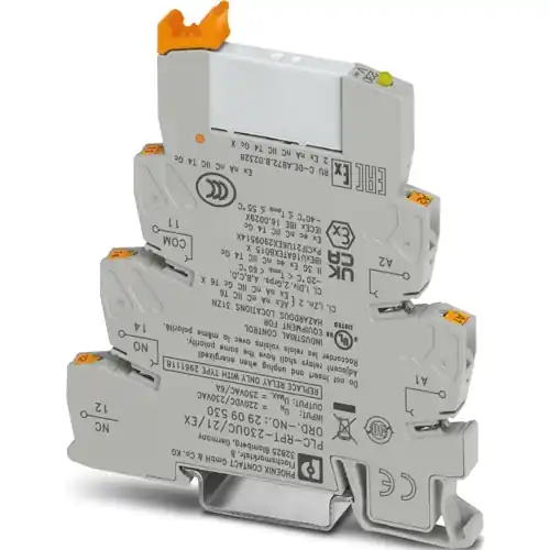 Interfacerelais 1 Wechsler, 230 V (AC), 71.87 kΩ, 6 A, 250 V (DC), 250 V (AC), 2909530 Kostenloser Rückversand