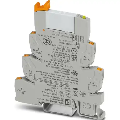 Interfacerelais 1 Wechsler, 24 V (DC), 2.67 kΩ, 6 A, 250 V (DC), 250 V (AC), 2909528 Knallerangebot