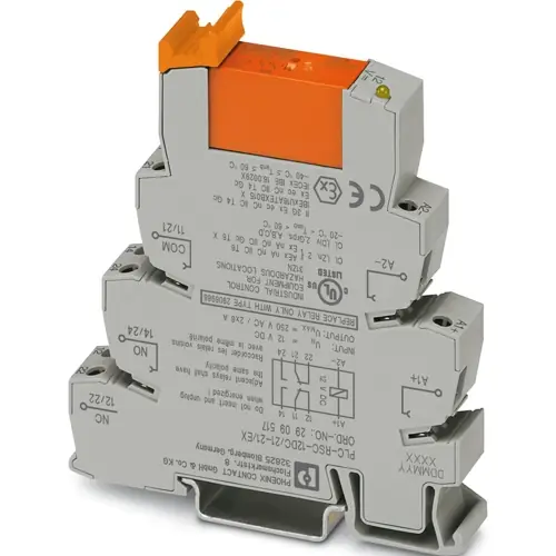 Interfacerelais 2 Wechsler, 12 V (DC), 364 Ω, 6 A, 250 V (DC), 250 V (AC), 2909517 Geprüft