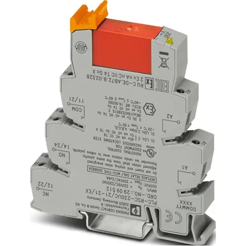 Interfacerelais 2 Wechsler, 230 V (AC), 51.1 kΩ, 6 A, 250 V (DC), 250 V (AC), 2909512 Angebot