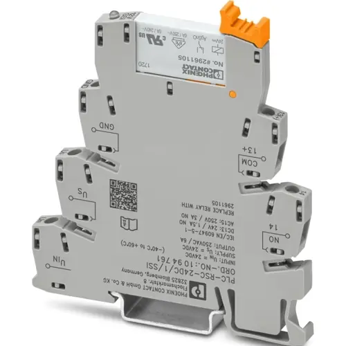 Interfacerelais 1 Schließer, 24 V (DC), 24 kΩ, 6 A, 250 V (DC), 250 V (AC), 1094761 Kostenloser Versand
