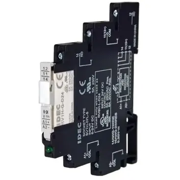 Abverkauf Interfacerelais 1 Wechsler, 24 V (DC), 24 V (AC), 1790 Ω, 6 A, 30 V (DC), 250 V (AC), RV8H-L-AD24