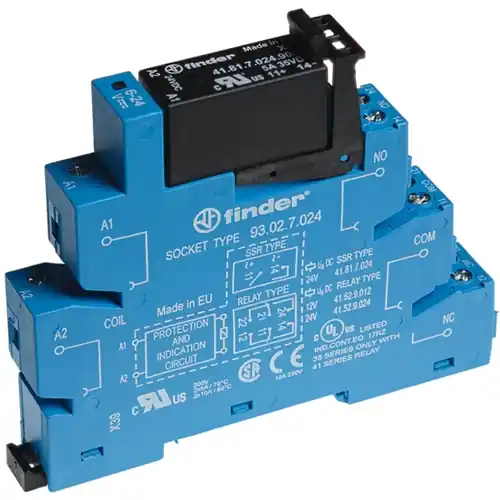 Solange Der Vorrat Reicht Koppelrelais 1 Schließer, 24 V (DC), 5 A, 24 V (DC), 38.31.7.024.9024