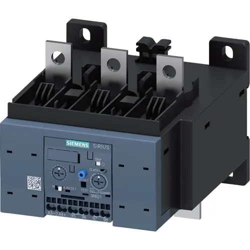 Geprüft Überlastungsschutzrelais, 3-polig, 50 bis 200 A, 200 A, Federanschluss, 3RB2153-4FF2