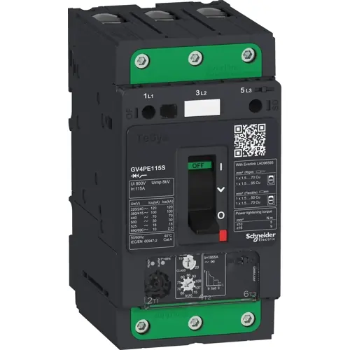 Begrenztes Angebot Motorschutzschalter, 3-polig, 40 bis 80 A, 37 kW, 80 A, Schraubanschluss, GV4PE80N