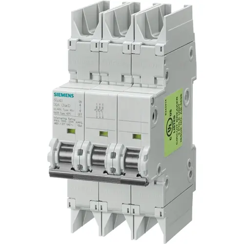 Leitungsschutzschalter, 3-polig, C Charakteristik, 2 A, DIN-Schiene, 5SJ4302-7HG42 Top-Seller