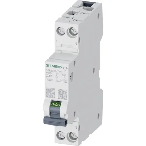 Must-Have Leitungsschutzschalter, 2-polig, C Charakteristik, 32 A, DIN-Schiene, 5SL6032-7MF