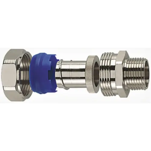 Gerade Kompressionsverschraubung, PG36, 40 mm, IP65, metall, (L) 43.5 mm, 166-31415 Sonderangebot
