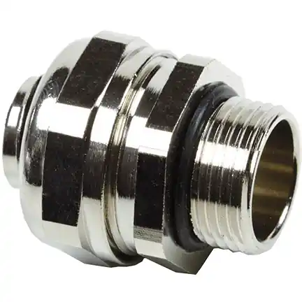 Gerade Schlauchverschraubung, M25, Messing, vernickelt, IP66/IP67, metall, (L) 33 mm, 61803803 Angebot