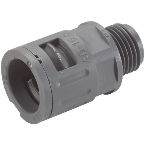 Sonderaktion Gerade Schlauchverschraubung, M40, 42 mm, PA, IP68/IP69, grau, (L) 76 mm, 55501080