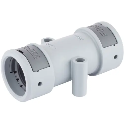 Markenware Schlauchverschraubung, M6, 23 mm, PA, IP66/IP67/IP68/IP69, grau, (L) 77.5 mm, 61805047