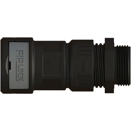 Schlauchverschraubung, M32, PA, IP66/IP67/IP68/IP69, schwarz, (L) 84.7 mm, 61804814 Sonderaktion