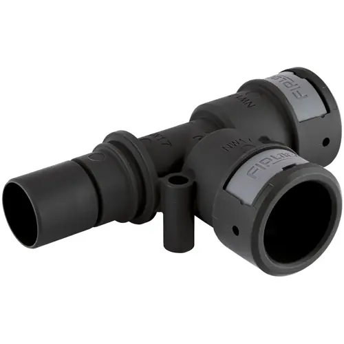 T-Verbinder, 12 mm, PA, IP66/IP67/IP68/IP69, schwarz, (L) 73 mm, 61804963 Preisknaller