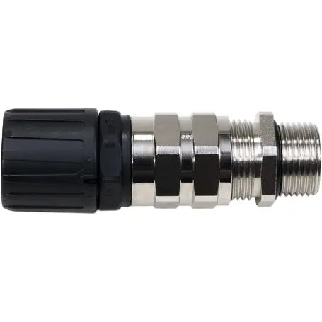 Schlauchverschraubung, M16, 13 mm, PA/Messing, vernickelt, IP66, schwarz, (L) 72 mm, 166-21500 Online Kaufen