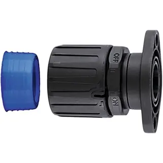 Schlauchverschraubung, 21 mm, PA/TPE, IP66/IP67/IP68/IP69K, schwarz, (L) 44 mm, 166-21801 Billig