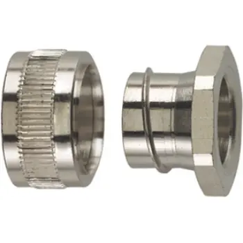 Bestseller Schlauchverschraubung, NPB, IP54, metall, (L) 30 mm, 166-31207