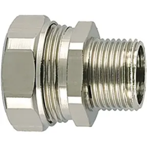 Schlauchverschraubung, M25, PA/Edelstahl, rostfrei, IP66/IP67/IP68/IP69K, metall, (L) 40.5 mm, 166-41304 Bestseller