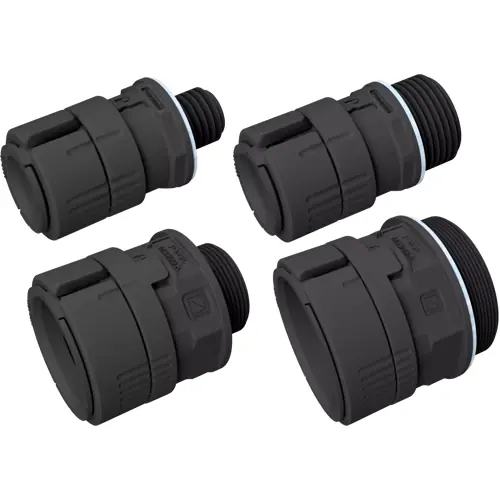 Top-Preis Schlauchverschraubung, M40, PA, IP54/IP66/IP66K/IP67/IP67M/IP68 (6bar)/IP69K, schwarz, (L) 68.8 mm, 83401082