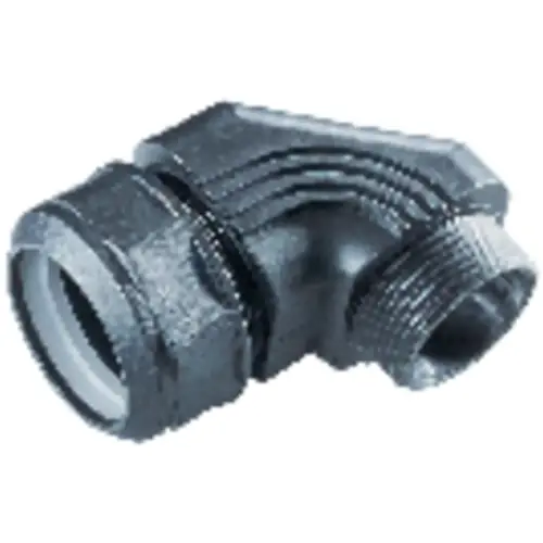 Heißes Angebot 90° Schlauchverschraubung, PG16, PA/POM, IP65, grau, (L) 56 mm, 83561016