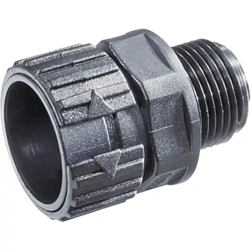 Schlauchverschraubung, M12, PA, IP54, schwarz, (L) 32 mm, 83602452 Garantierte Lieferung