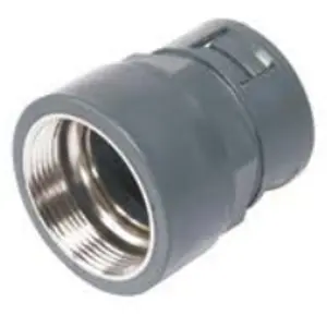 Kracherpreis Gerade Schlauchverschraubung, M50, PA, IP65, schwarz, (L) 16 mm, 920288