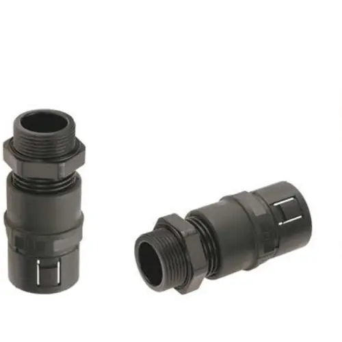 Wellrohrverschraubung, M32, 29 mm, PA, IP65, schwarz, (L) 10.5 mm, 903470 Schnäppchen