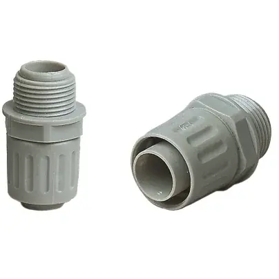 Günstig Gerade Schlauchverschraubung, PG11, PP, IP54, grau, (L) 10 mm, 93472