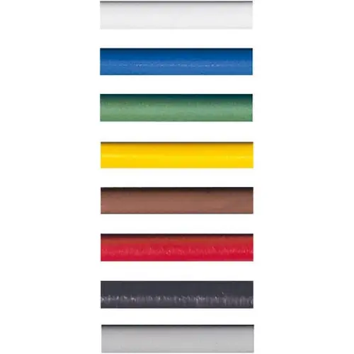 Abverkauf Schutz und Isoliertülle, Innen Ø 7.5 mm, L 30 mm, schwarz, Silikon, -80 bis 200 °C, 02050026010