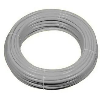 Ausverkauf Isolierschlauch, Innen Ø 12 mm, L 25 m, grau, PVC, -20 bis 90 °C, 08010316013