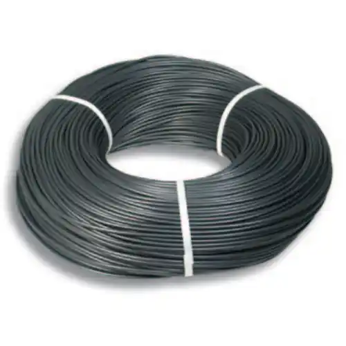 Billig Isolierschlauch, Innen Ø 7 mm, schwarz, PVC, -20 bis 90 °C, 0801 0407 010