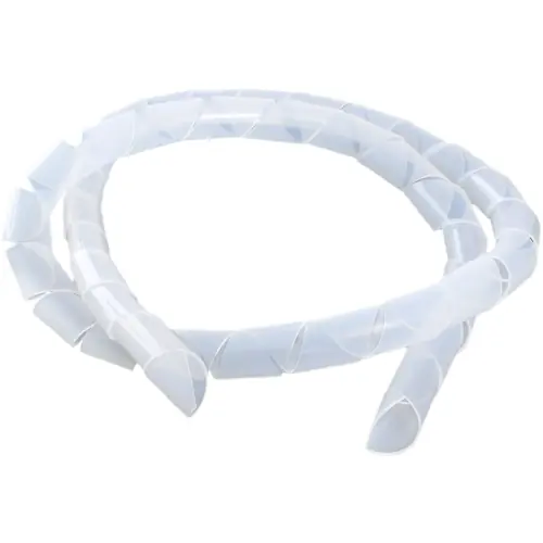 Bestseller Kabelbündelschlauch, Bündel-Ø 12 bis 70 mm, PE, weiß, 2111C143