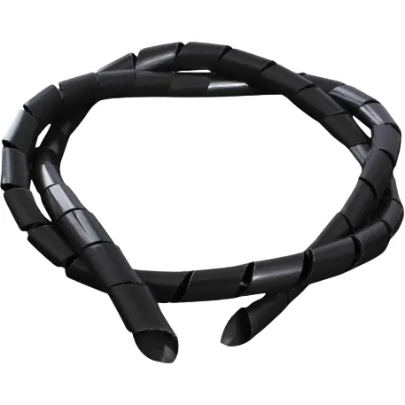 Ausverkauf Kabelbündelschlauch, Bündel-Ø 12 bis 70 mm, PE, schwarz, 2111C146