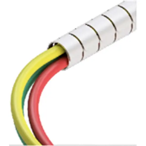 Solange Der Vorrat Reicht Kabelbündelschlauch, Bündel-Ø 18 bis 27 mm, PP, weiß, 8351FA02