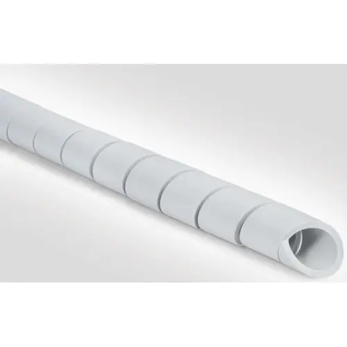 Neu Kabelbündelschlauch, Bündel-Ø 5 bis 20 mm, PE, grau, 161-41105, Packung mit 5 Meter