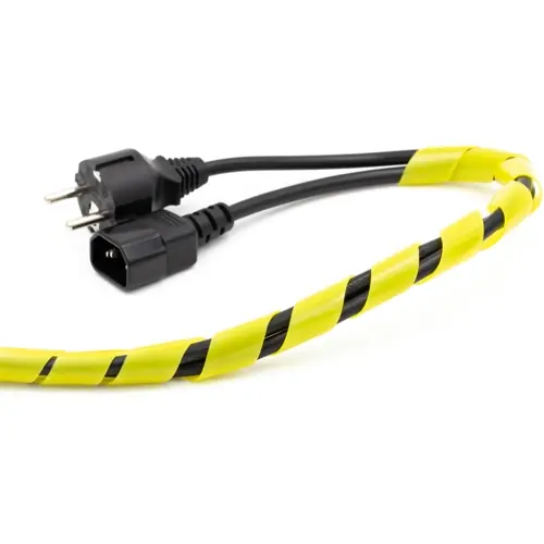 Kabelbündelschlauch, Bündel-Ø 15 bis 105 mm, PE, gelb, HS-SPF-15105G Direktkauf