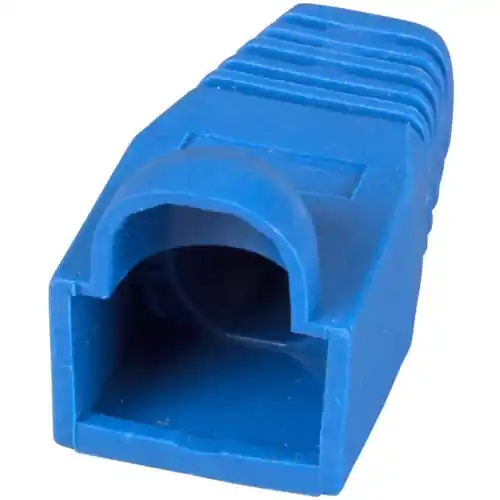 Heißes Angebot Kabeltülle, Kabel-Ø 6,6 mm, mit Rasthebelschutz, Kunststoff, blau, 37546.7-100, Packung mit 100 Stück