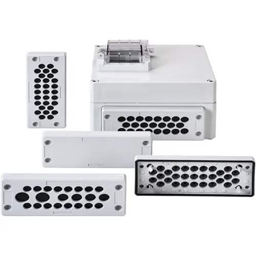 Sofort Bestellen Blindeinsatzflansch, PA, lichtgrau, 3603000008