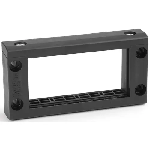 Abverkauf Kabeldurchführungsrahmen, Kunststoff, schwarz, 440-00002