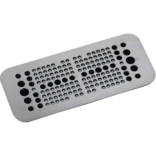 Schneller Versand Kabeldurchführungsplatte 149x339 mm, Edelstahl,KDP 149/158 V4A