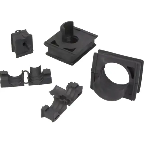 Durchführungstülle, Kabel-Ø 3 bis 4 mm, schwarz, 87121310 Beliebt