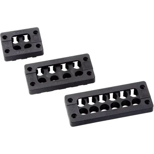 Must-Have Kabeldurchführungsleiste, PP/TPE, schwarz, 87141041