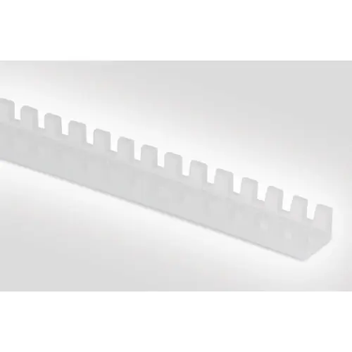 Kantenschutzprofil, gezahnte Kante, (B x H) 9.9 x 6.4 mm, PE, natur, 251-10509 Beliebt