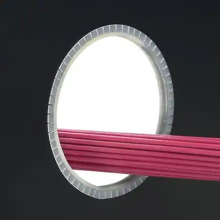 Ausverkauf Kantenschutzprofil, gezahnte Kante, (B x H) 5.4 x 5.6 mm, max. Klemmbereich 3.7 mm, PE, schwarz, GEE144F-C0