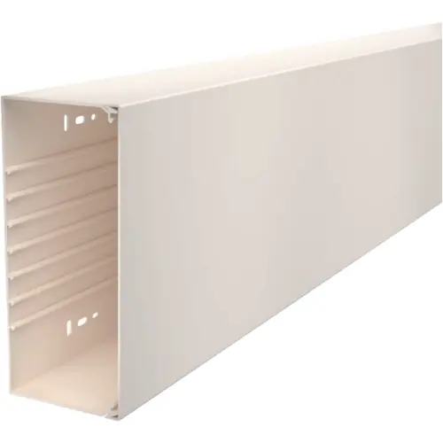Günstig Kabelkanal, (L x B x H) 2000 x 230 x 100 mm, PVC, cremeweiß, 6026338, 1 Stück mit 2 Meter